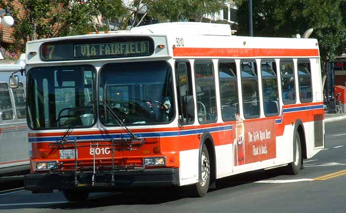 Victoria Regional Transit New Flyer D40LF 8010